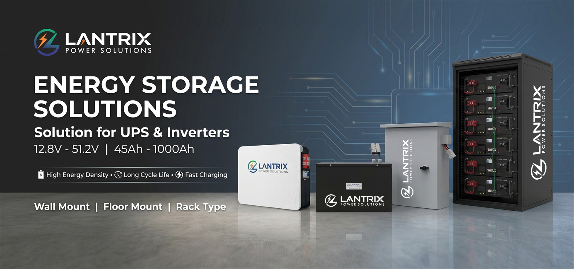 LiFePO4 Lithium Battery Pack Manufacturer in India – Lantrix Power